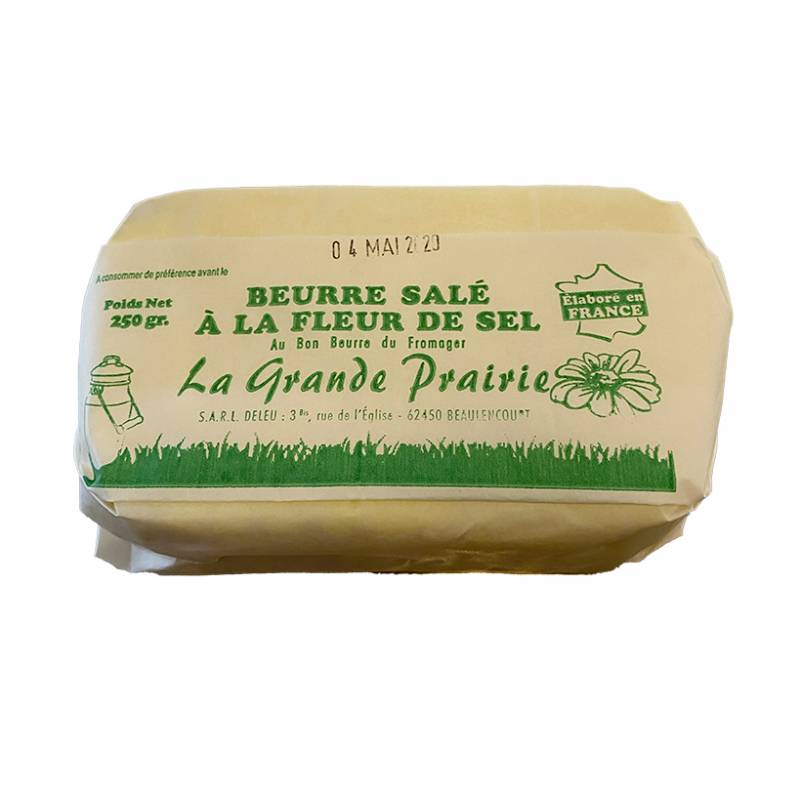 beurre doux 250 gr - La Boite à Fromages